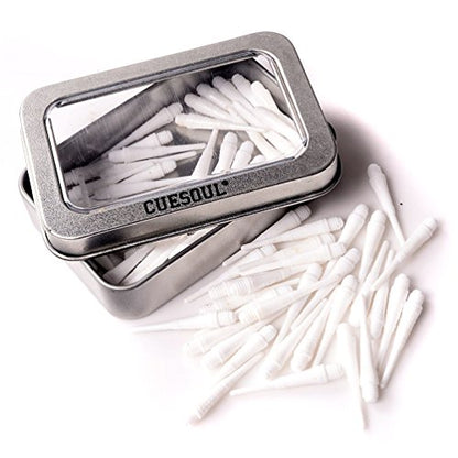 CUESOUL 100 Pieces Soft Tip Points for Soft Tip Darts - color: White
