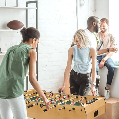 GAOMON 48 Inch Foldable Foosball Table, Soccer Table Game for Kids and Adults, Arcade Table Soccer for Home, Indoor Game Room Sport, Easy Assembly