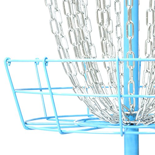 Axiom Discs Pro 24-Chain Disc Golf Basket - color: Light Blue