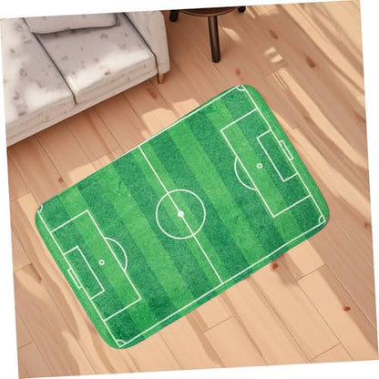 BESPORTBLE Kids Tabletop Football Game Mat Simulated Mini Soccer Field Play Mat for Boys and Girls Indoor Fingertip Foosball Toy for Party Fun