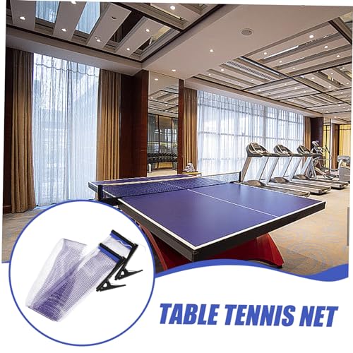 BESPORTBLE Table Tennis Net with Rack Portable Design for Easy Storage Indoor and Great Sports Enthusiasts