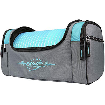 MVP Disc Sports Nucleus Tournament Disc Golf Bag (Choose Your Favorite Color) - color: Aqua