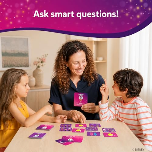 Skillmatics Guess in 10 - Disney Princess Card Game for Preschool Kids, Girls & Boys Who Love Cinderella, Ariel, Jasmine, Fun Travel Game & Gifts for Ages 3, 4, 5, 6 - style: 5. Disney Princess