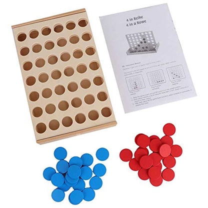 VGEBY Wood Checkers Durability Indoor/Outdoor Fun Board Game for All Ages