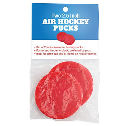 Brybelly Air Hockey Pucks - Accessories for Game Room Gaming Tabletop for Kids & Adults - size: Small (Pack of 2)