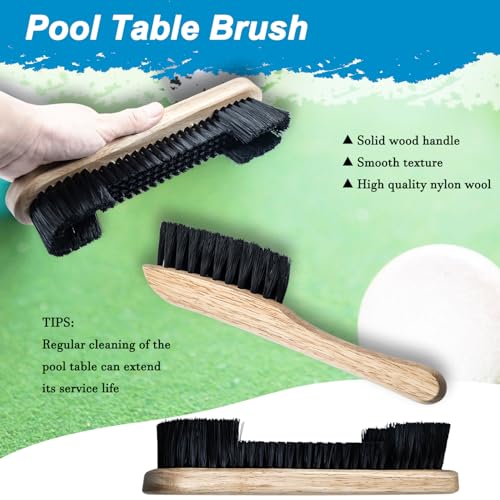 56Pcs Pool Ball Rack with Pool Table Brush Kit, Billiards Triangle for 2-1/4" Ball, 8/9 Ball Triangle Diamond Magic Rack with Pool Chalk Pool Table Accessories - color: Gold