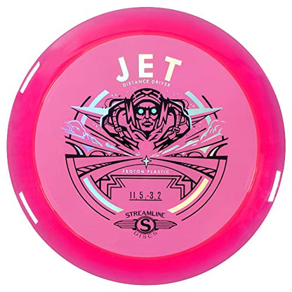 Streamline Discs Proton Jet Disc Golf Distance Driver (Colors May Vary)