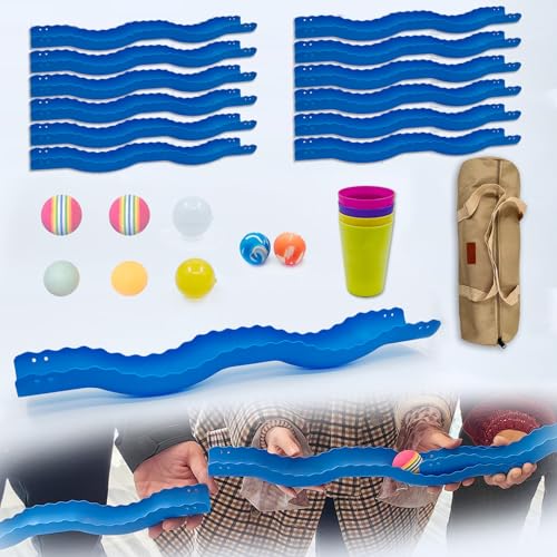 Fun Half Pipe Props, Suitable for Team Building Games,Ideal for Work Adults ice Breaker Game in Outdoor Team - Building Activities. (Pipe)