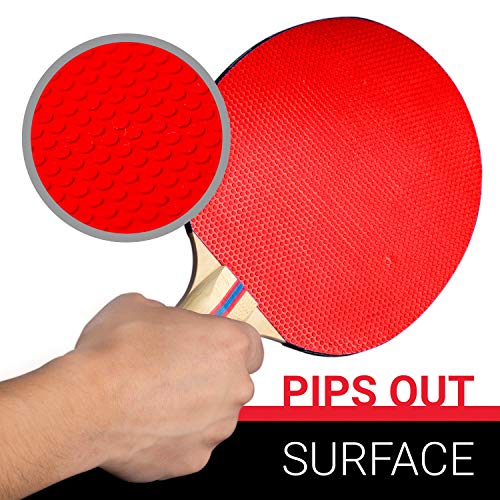 Franklin Sports Ping Pong Paddle Set with Balls - 2 Player & 4 Player Table Tennis Paddle Kit - Full Ping Pong Starter Kit - size: One Size, style: 2 Player Set