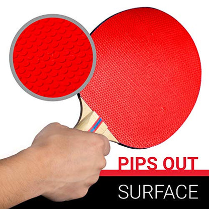 Franklin Sports Ping Pong Paddle Set with Balls - 2 Player & 4 Player Table Tennis Paddle Kit - Full Ping Pong Starter Kit - size: One Size, style: 2 Player Set