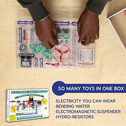 Snap Circuits Snaptricity, Electronics Exploration Kit (Stem Building), for Kids 8+ - style: Snaptricity
