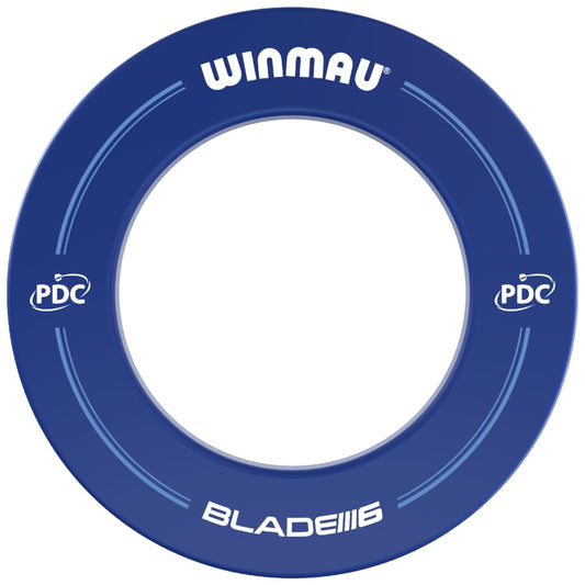Winmau Xtreme Dartboard Surround - style: PDC Blade 6 Blue
