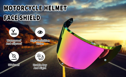 AGV K6 and K6S Visor (Rose red) - color: Rose Red