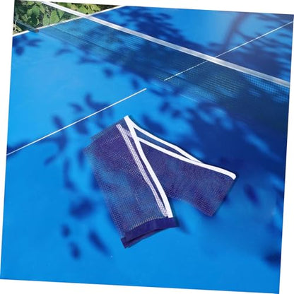 Abaodam Portable Table Tennis Net Mesh Net and Post Kit for Outdoor Training Durable Easy Setup for Adults for Competition