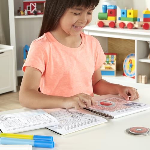 Melissa & Doug On The Go Secret Decoder Deluxe Activity Set and Super Sleuth Toy