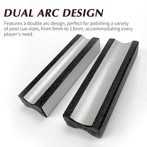 Pool Cue Tips Shaper - Multifunctional Pool Stick Rapid Repair Tool and Polish - Billiards Accessories for Every Enthusiast