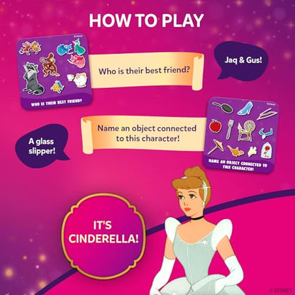 Skillmatics Guess in 10 - Disney Princess Card Game for Preschool Kids, Girls & Boys Who Love Cinderella, Ariel, Jasmine, Fun Travel Game & Gifts for Ages 3, 4, 5, 6 - style: 5. Disney Princess