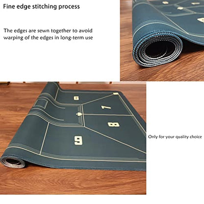 Roulette Poker Table Mat, 47x23.6 Inch Non-Slip Rubber Mat, Blue | Suitable for Poker Night, Parties, Home Entertainment 47x23.6 Inch durable