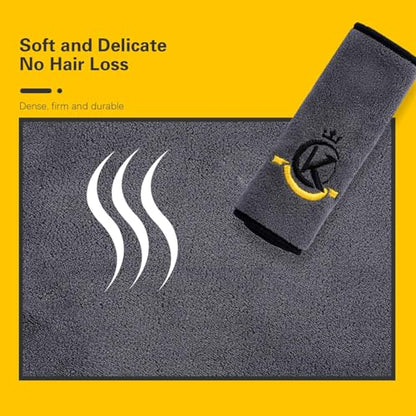 KONLLEN Billiards Billiard cue Towel - 100% Cotton Black 8-Ball Pool Cue Clean Towel Maintenance Accessories Cleaning Set Shaft Wax + Cleaning Powder + - color: Yellow