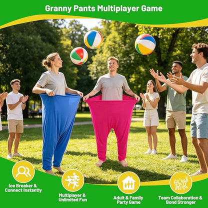 Granny Pants Yard Game for Adults,Oversized Granny Pants Outdoor Game