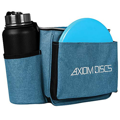 Axiom Discs Cell Disc Golf Starter Bag (Choose Your Favorite Color) - color: Heather Teal