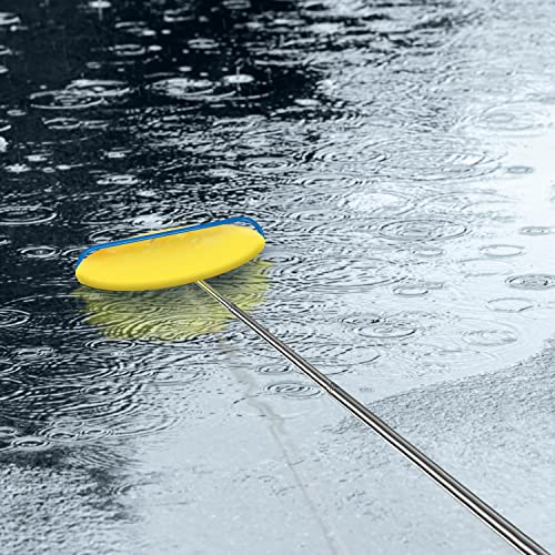 Disc Golf Retriever Pole Telescopic Disc Golf Tool with 3 Hooks Golf Discs Retriever for Water Outdoor Disc Sports Starters 16FT - size: 16FT aluminum