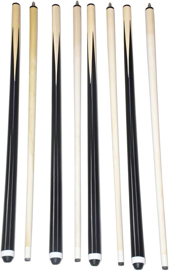 58 Inch Billiard House Cue Sticks 2-Piece Pool Cue Set of 4