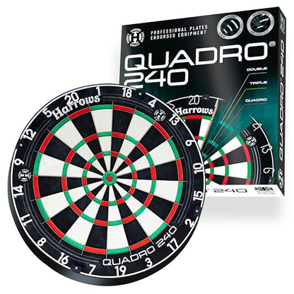 Harrows Dart Boards I Dartboard Official Size I Darts Board with Ultra Thin Knife Wire for Maximum Scoring I Compatible with Stand, Lighting, Cabinet