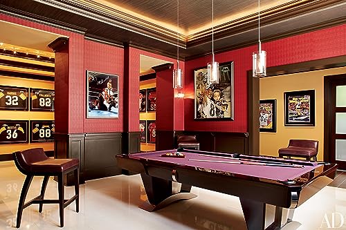 TEC Solid Wood Billiard 8-Ball Triangle / 9-Ball Diamond Pool Ball Racks for 2-1/4" Pool Balls