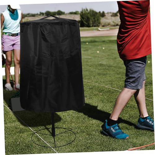 Heavy Duty Disc Golf Basket Cover Oxford Shield with Drawstring for Outdoor and Indoor Use Weatherproof Protection Against Rain and Sun