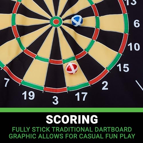 Franklin Sports MLB and NFL Target Toss Game - Kids Over The Door Mini Throwing Game - Perfect Indoor Toy for Kids - style: Darts