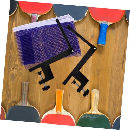 Happyyami Portable Table Tennis Net Set Retractable Design for Use Easy Assembly Stability Compatible Standard Tables
