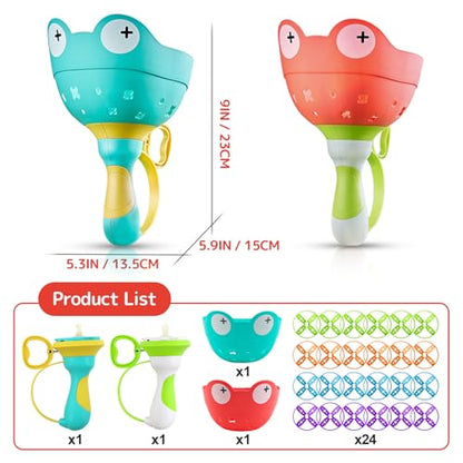 pamexin Outside Toys for Kids Ages 4-8 - Manual Capture Catching Game - Toddler Chasing Toy for Boys & Girls, Ages 3-7 - Outdoor Fun Family Games - style: Red+Green