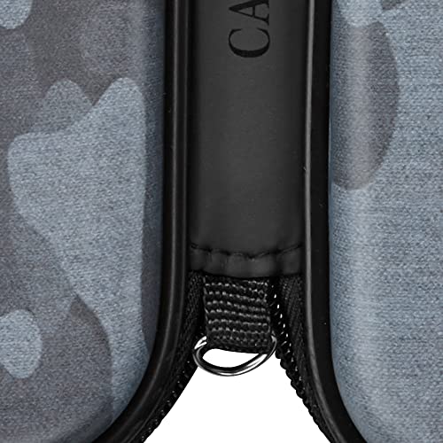 Casemaster Sentinel 6 Dart Case, Holds Extra Accessories, Tips, Shafts and Flights, Compatible with Steel Tip and Soft Tip Darts, Impact & Water Resistant Tactech Shell, Black Camo - color: Black Camo