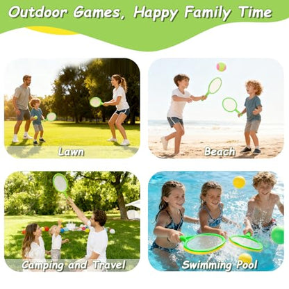 Toss and Catch Ball Set+ 6 Set Stick Ball Vest Dodge Ball Game