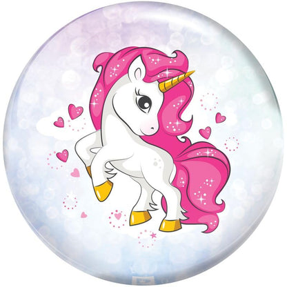 Brunswick Viz-a-Ball Bowling Ball - size: 14lbs, style: Unicorn