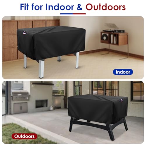 Air Hockey Game Table Cover,Dustproof and Waterproof Table Top Air Hockey Table Covers for Family Game Tables,48"L x 24"W x 20"H