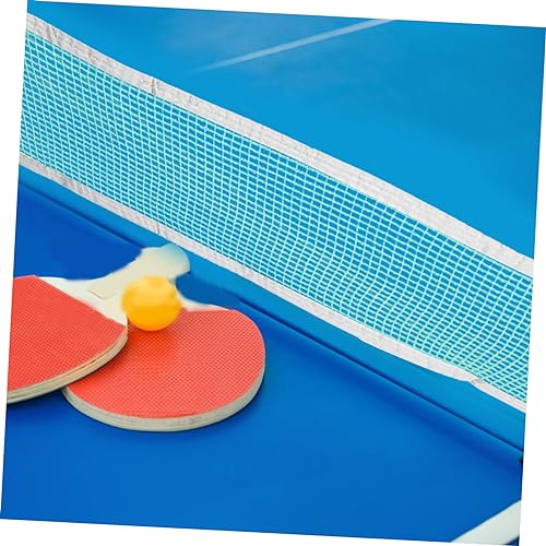 Happyyami Thickened Table Tennis Net for Boys and Girls Portable Indoor/Outdoor Tennis Net Adjustable Height for Backyard Games