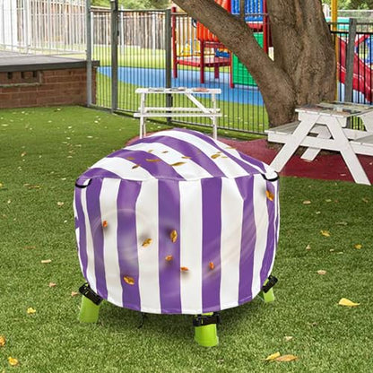 Water Table Cover Spiralin' Seas Waterpark Outdoor Sand Water Play Table Cover 34X34X18 inch-(Cover only)-Purple - color: Purple