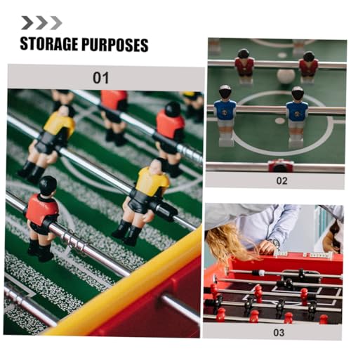 BESPORTBLE Soccer Machine Pole for Foosball Table Metal Replacement Rod Handle Accessory for Table Soccer for Indoor Games