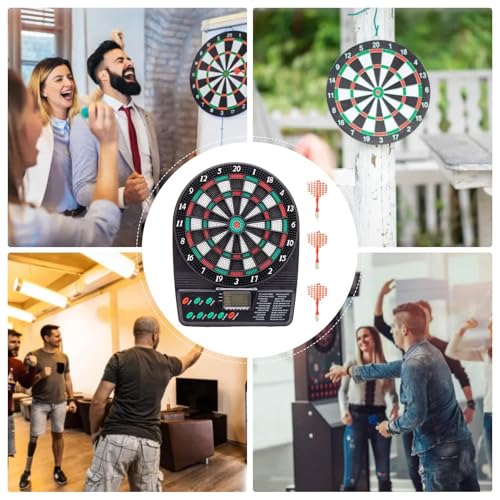 Electronic Dart Scoreboard - Analytical Tracking, Professional Circuitry Game, 26x20x3cm Uninterrupted Design Scoring Board, Recreational Play | Activity Equipment for Party Venues & Amateur Leagues