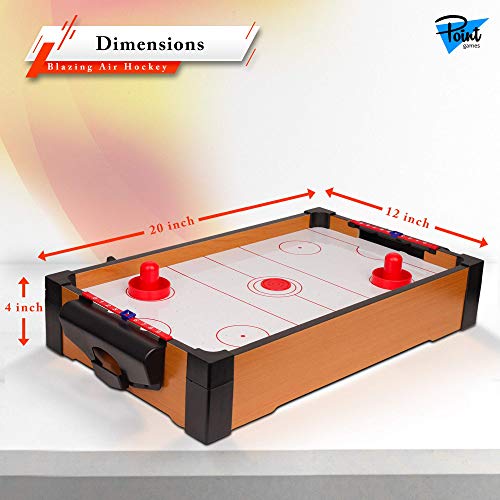 Point Games Hockey Table, Mini Table Games for Kids, Arcade Game for Boys & Girls, Great Gift fro Children Ages 3+ - style: Air Hockey