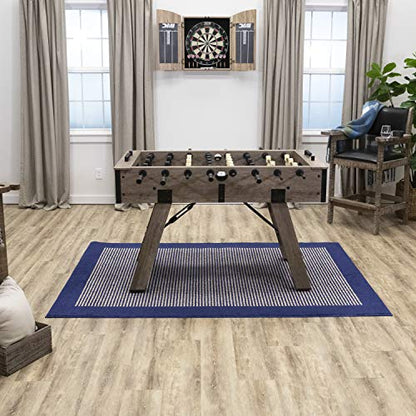 American Legend Foosball Tables - Modern Design - Official Size Playfield - Kirkwood and Manhattan Styles - color: Brown