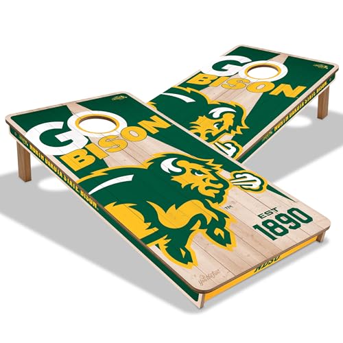 YouTheFan NCAA 2’ x 4’ Professional Wood Cornhole Game