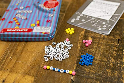 TS Shure by Bendon Friendship Bracelet Mini Craft Activity Tin with 190 Beads and Elastic Cord 51243 - style: Friendship Bracelet Craft Tin