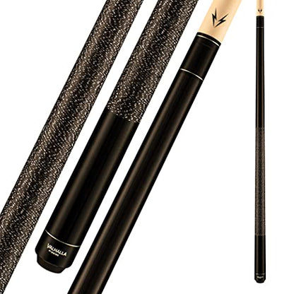 Viking Valhalla 100 Series with Irish Linen Wrap 2 Piece 58” Pool Cue Stick - color: Black, size: 18oz