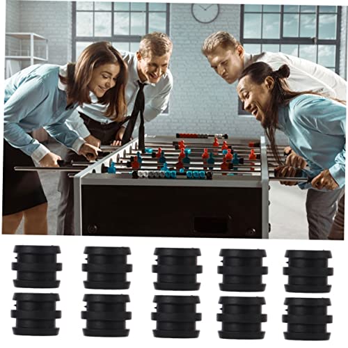 BESPORTBLE 15Pcs Table Football Bearing Rods Bushings Durable Plastic Foosball Machine Accessories for Easy Installation and Replacement of Table Football Parts