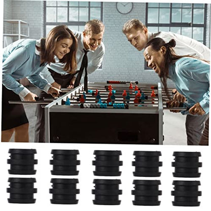 BESPORTBLE 15Pcs Table Football Bearing Rods Bushings Durable Plastic Foosball Machine Accessories for Easy Installation and Replacement of Table Football Parts