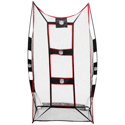 Franklin Sports Football Accuracy Targets- Kicking and Throw Training - 2 in 1 Football Target - 7' x 4' or 8' x 8' - size: 7' X 4'