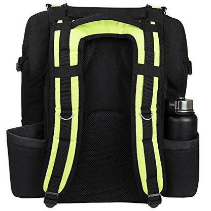 MVP Disc Sports Voyager Lite Backpack Disc Golf Bag (Choose Your Favorite Color) - color: Lime